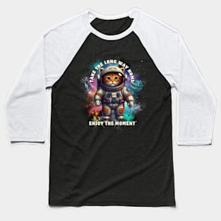 Cat T-shirt - catronauts Baseball T-Shirt